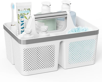 Plastic Shower Caddy Dorm: Portable Bathroom Caddy Organizer by MakesYourHomeMoreOrganized