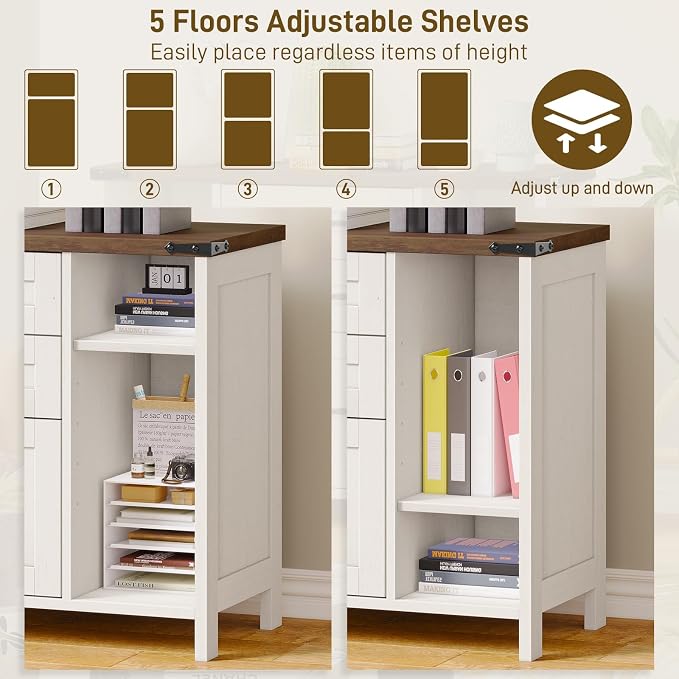 Farmhouse Lateral File Cabinet - Image 6