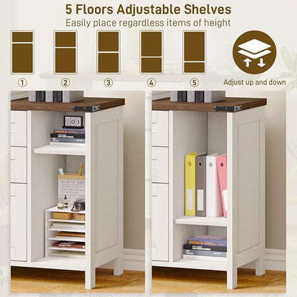 Farmhouse Lateral File Cabinet - Image 6