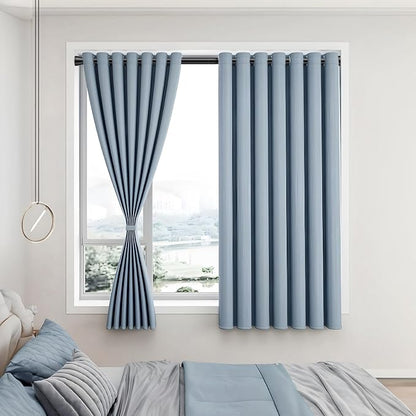 AIZESI 2Pack Tension Curtain Rod 28-48 Inch No Drilling Adjustable, No Slip - Image 6