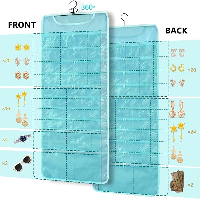 FOREGOER Hanging Jewelry Organizer - Image 7