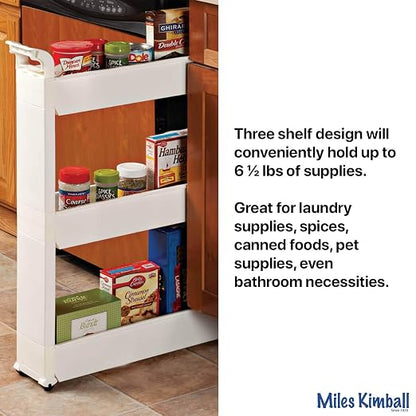 Miles Kimball Slim Storage Cart - Image 6