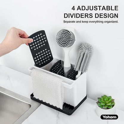 YOHOM Kitchen Sponge Brush Holder - Image 4