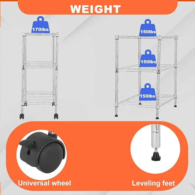 PayLessHere | 3-Tier Wire Shelf - Image 5