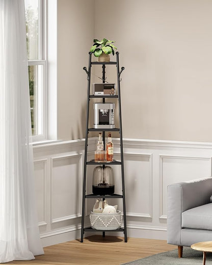 CHOEZON Pot Racks, 6-Tier Cookware Stand, Triangle Shelf Storage Tower - Image 2