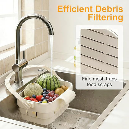 Stretchable Foldable Hanging Sink Strainer Basket - Image 6
