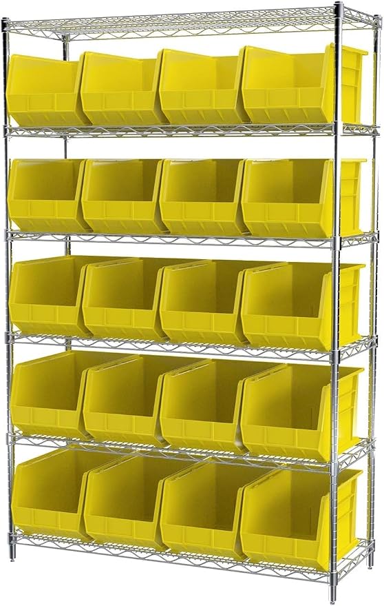 Akro-Mils 30260 AkroBins Plastic Storage Bins, Space-Saving Stackable Bins - Image 9