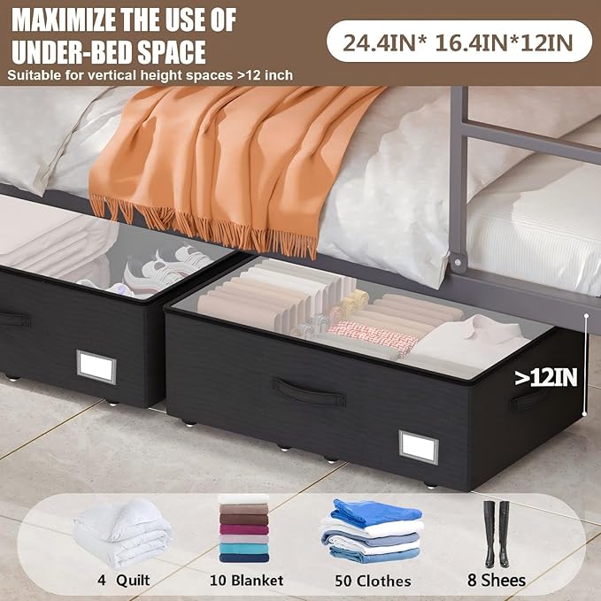 EE-RoomWorld Underbed Storage - Image 3