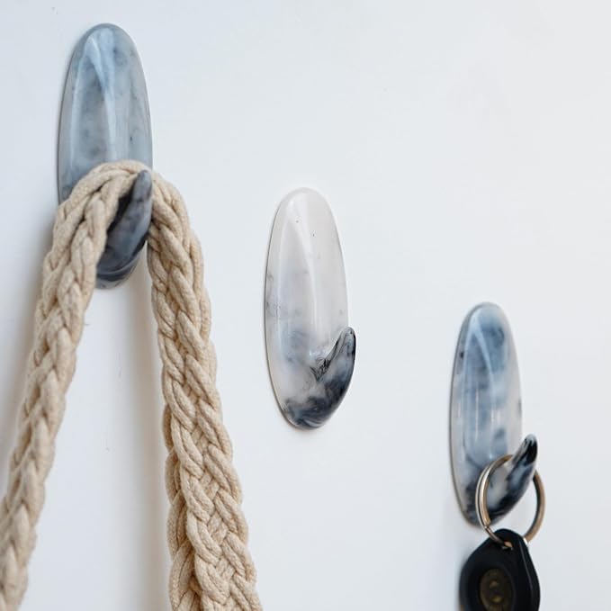 Indian Shelf Decorative Resin Adhesive Wall Hooks by IndianShelf