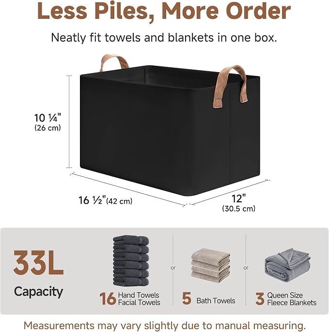 StorageWorks Storage Bins, Fabric Storage Bins - Image 6