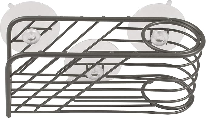 Spectrum Diversified Wright Sink, Geometric Soap & Sponge Kitchen Sink & Shower - Image 4