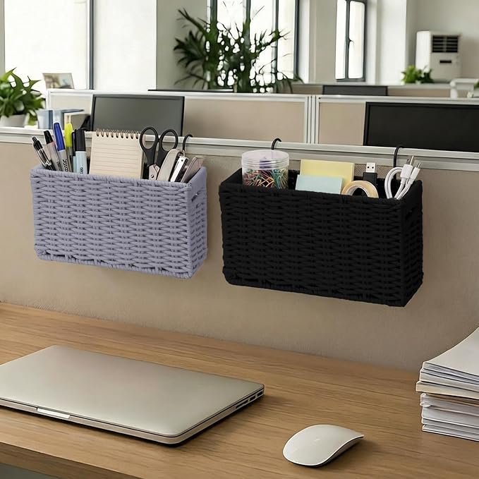 Cotton Rope Woven Bedside Caddy - Image 4