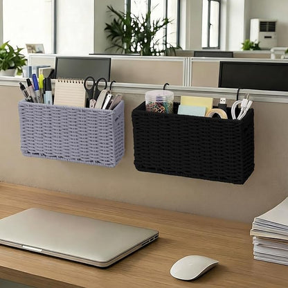Cotton Rope Woven Bedside Caddy - Image 4
