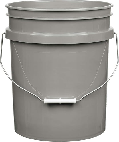 House Naturals 5 Gallon Food Grade Gray Bucket - Image 8