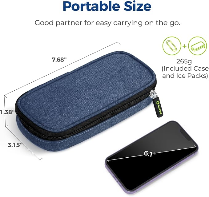AUVON Insulin Pen Cooler Travel Case - Image 8