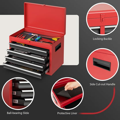 Goplus Tool Chest, 5-Drawer Rolling Tool Storage Cabinet - Image 8