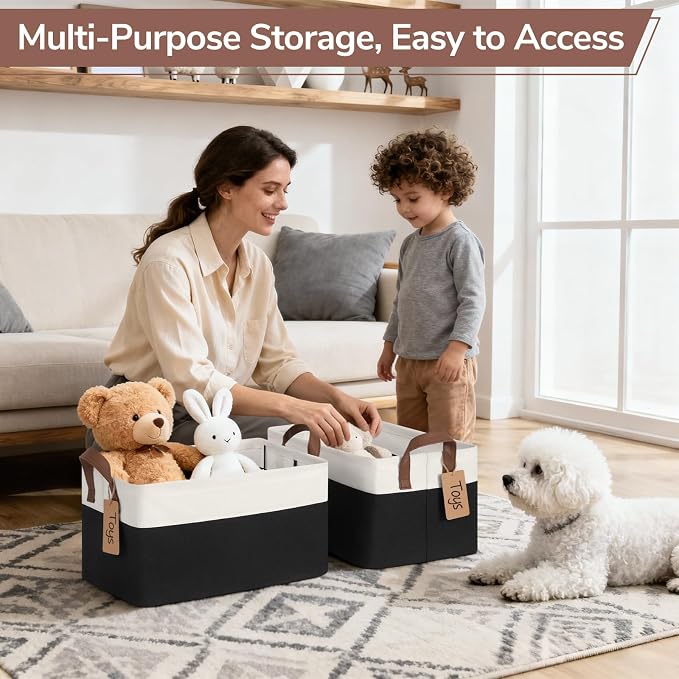 CHICVITA 4 Pack Storage Baskets - Image 6