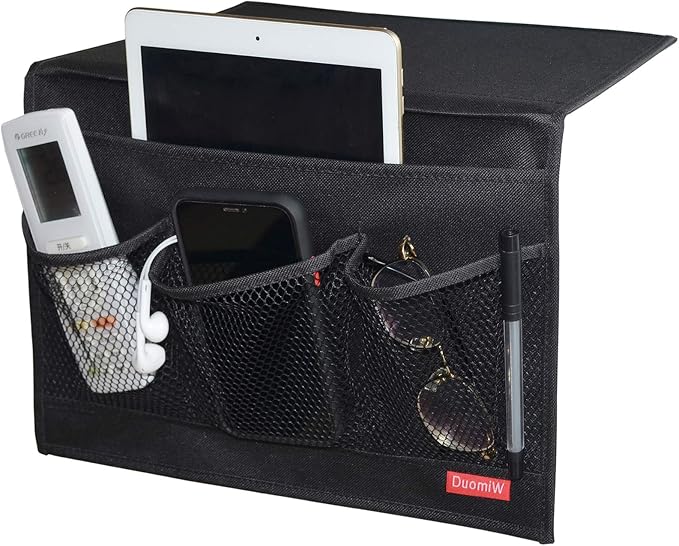 Bedside Storage Organizer, Bedside Caddy, Table Cabinet Storage Organizer by DuomiW