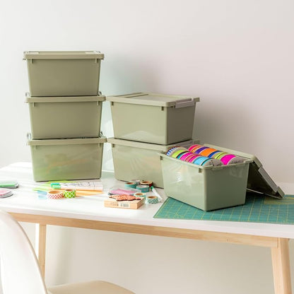 IRIS USA 4 Qt. Craft Storage Bins - Image 3