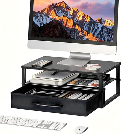 Ekisemio Metal Monitor Stand Riser by Ekisemio