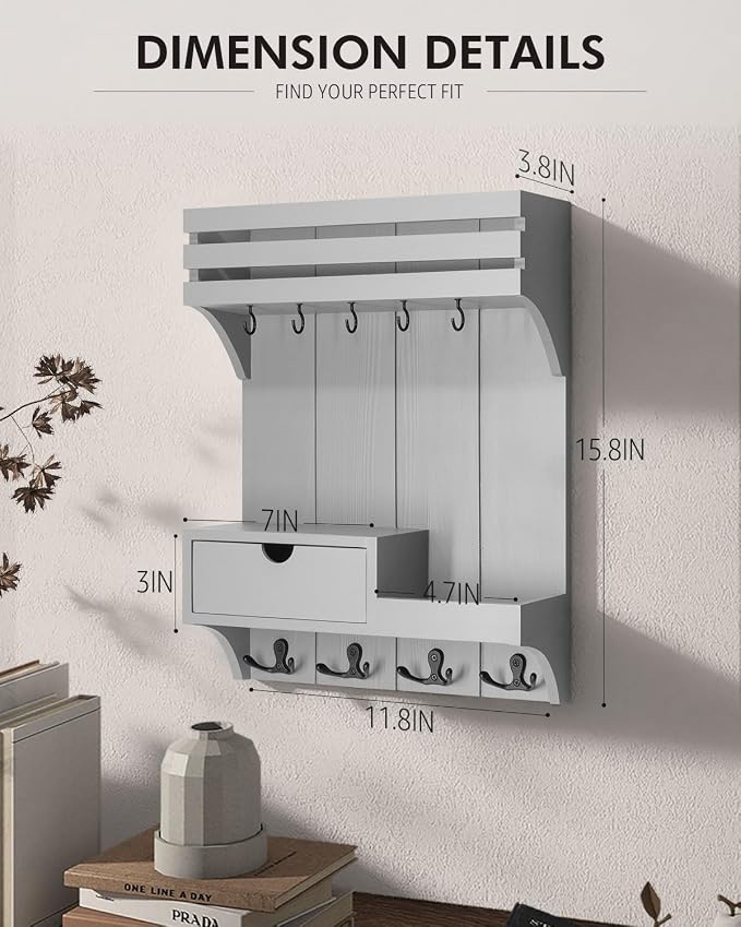 Rebee Vision Decorative Key Holder Wall Mount - Image 6