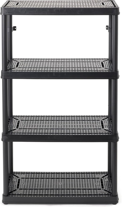 Gracious Living 4 Shelf Fixed Height Ventilated Medium Duty Storage Unit 14 x - Image 7