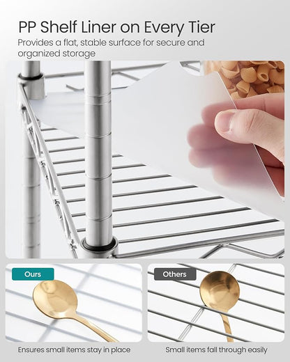 SONGMICS Storage Shelf, Bathroom Shelf - Image 4