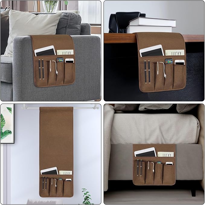 NB Sofa Armrest Organize remote holder bedside caddy organizer - Image 4