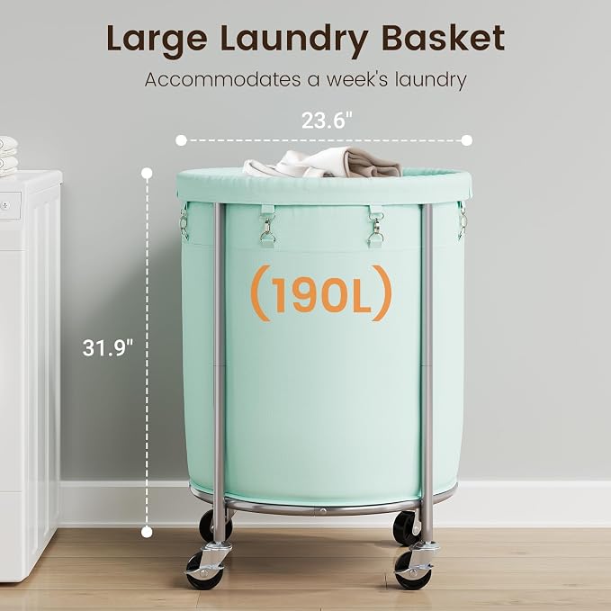 ELYKEN 190L Laundry Basket - Image 3
