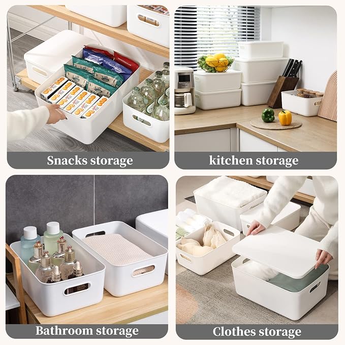 Plastic Storage Baskets Bins Boxes - Image 4