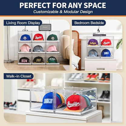 Ultra Clear Hat Organizer Drawer - Image 7