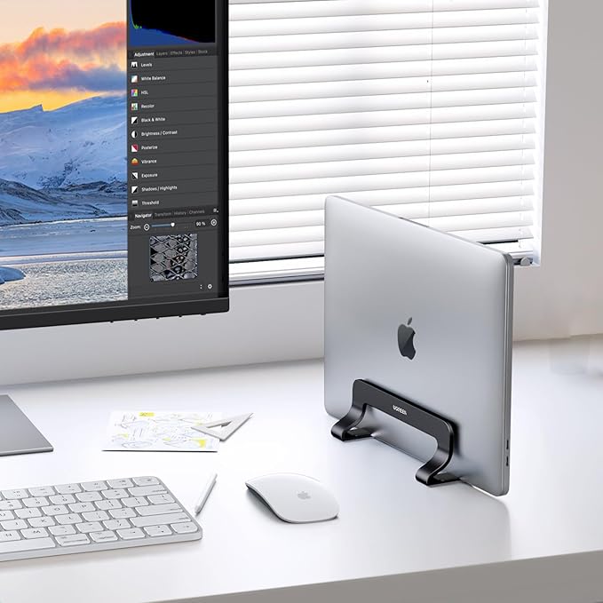UGREEN Vertical Laptop Stand Holder - Image 2