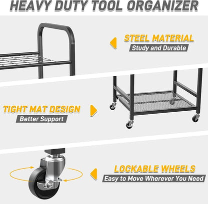 Ultrawall Garden Tool Organizer Stand, Yard Tool Storage Rack - Image 4