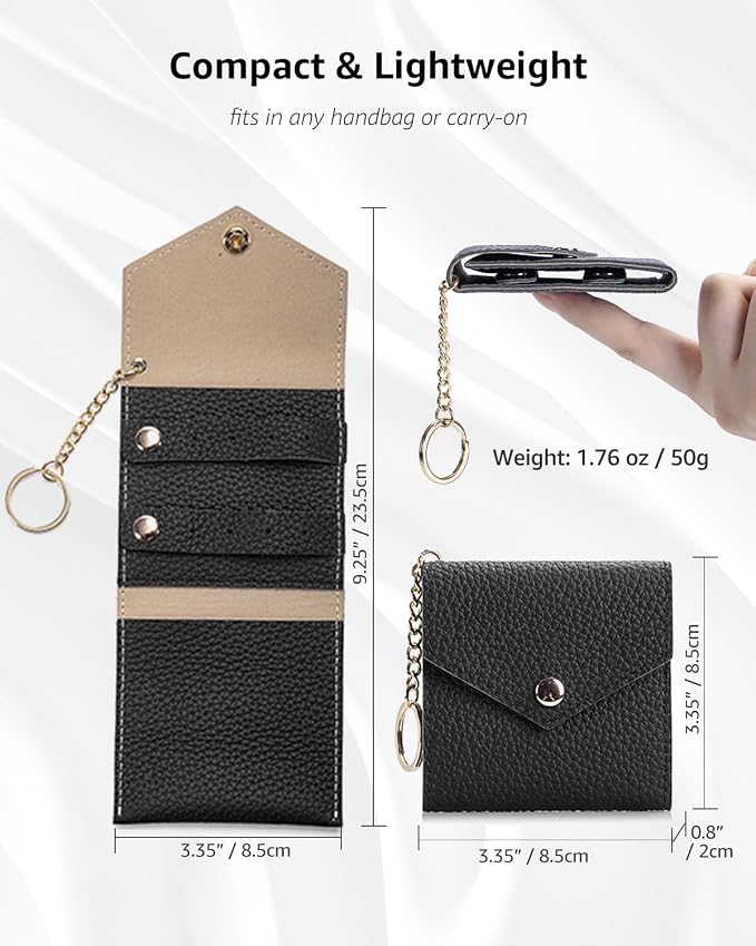 Small Travel Jewelry Organizer Case - Image 5