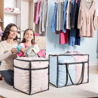 110L Large Capacity Clear Storage Bags - Image 6