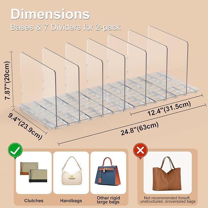 SortNStore Bag & Purse Organizer - Image 4