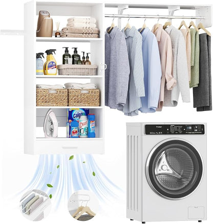 Armocity 60" Wall Mounted Laundry Room Organization by Armocity