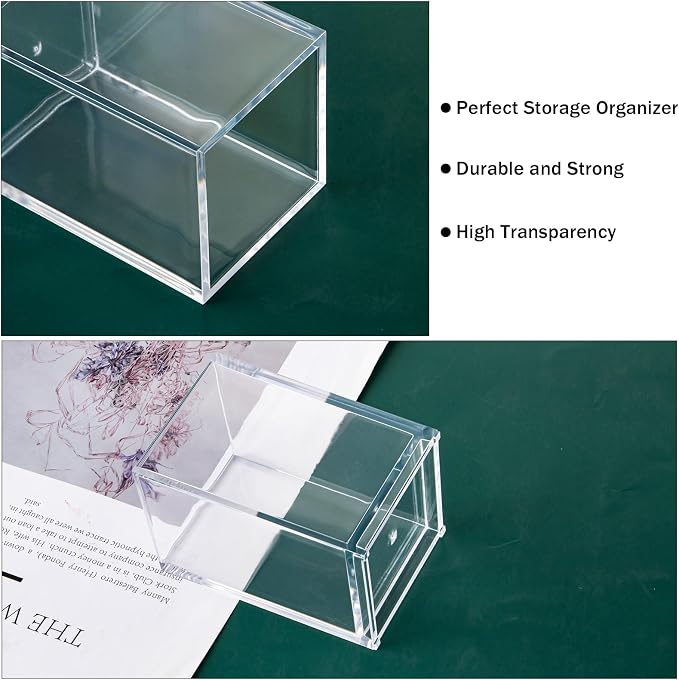 dedoot Acrylic Drawer Organizer, 2.5X2.5X3.8 Inches - Image 3