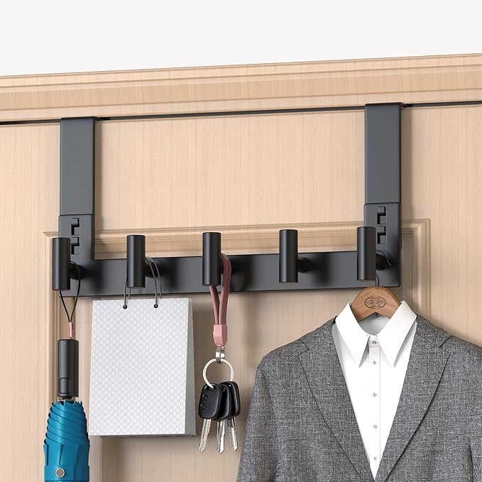 PMMASTO Over The Door Hooks, Door Hanger Hook - Image 6