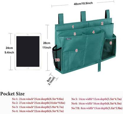 Surblue Caddy Hanging Organizer Bedside Storage Bag - Image 5