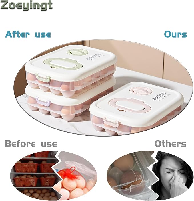 Egg Organizers for Refrigerator - Image 9