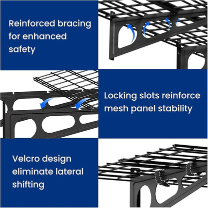 FLEXIMOUNTS 2-Pack 2x4ft Garage Shelving - Image 5