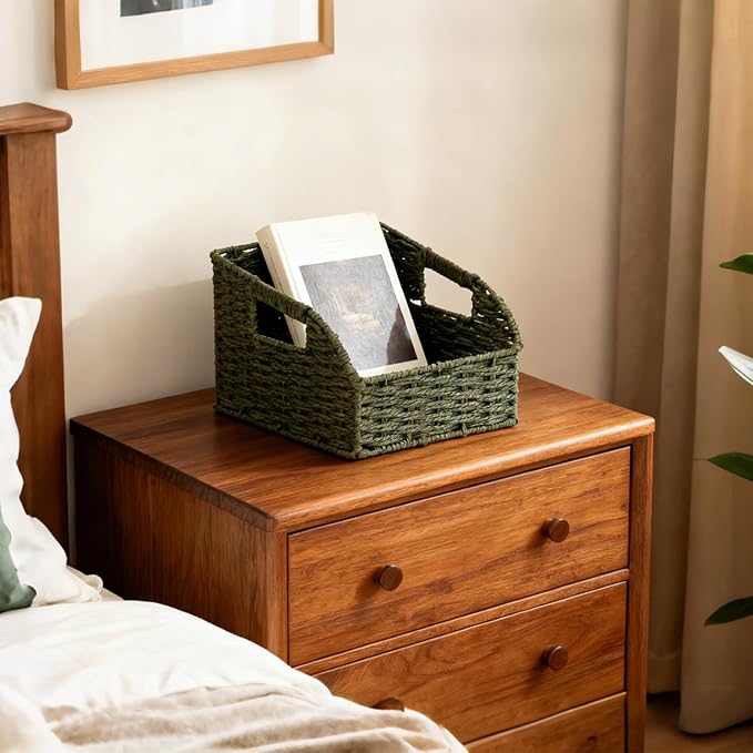 Wicker Baskets for Organizing, Kitchen Counter - Image 5