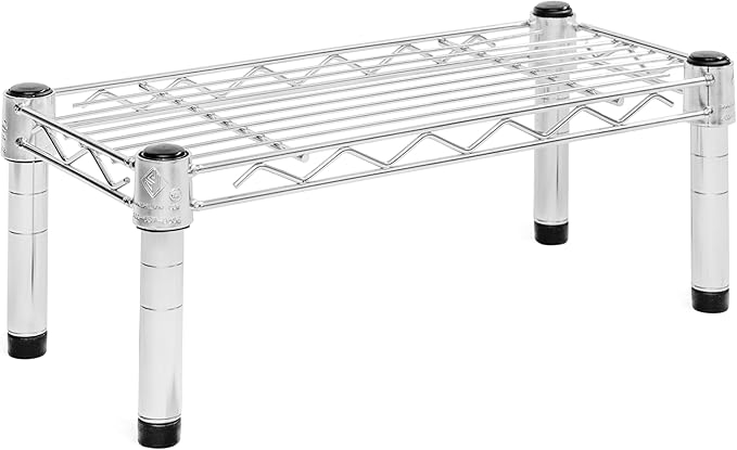 Shelving Inc. 8" d x 18" w Chrome Wire Shelving by ShelvingInc