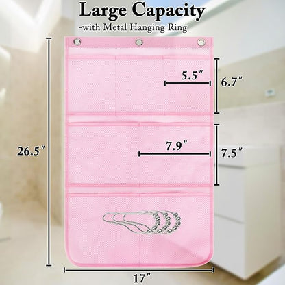 Fammart Mesh Shower Caddy Hanging, Quick-Drying Shower Organizer - Image 7