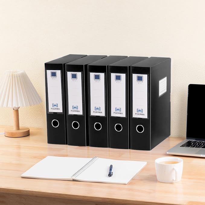 Storage File Boxes A4, Document File Folder Organizer Storage Filing Box - Image 6