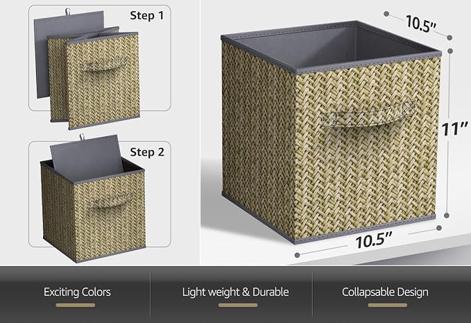 Sorbus Foldable Storage Bins - Image 3