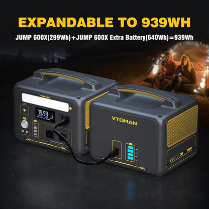 VTOMAN Jump600X 600W Portable Power Station - Image 2