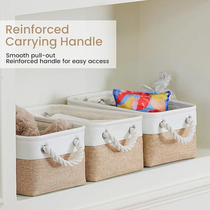 11.8x7.9x5.2 Inch Fabric Small Storage Bins - Image 3