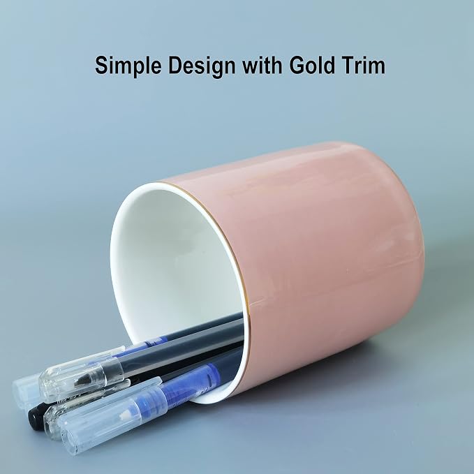 HANKOR Ceramic Pencil Holder for Desk - Image 2